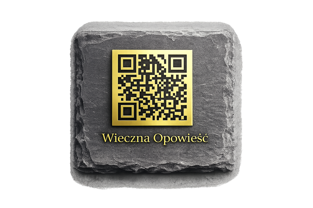 Opowieść Krótka – tabliczka QR