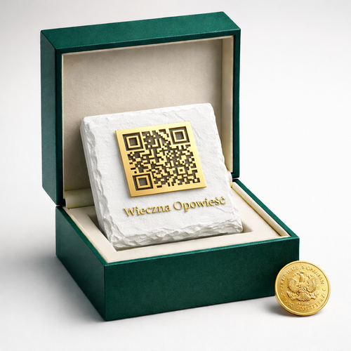 Opowieść Wierna – tabliczka QR